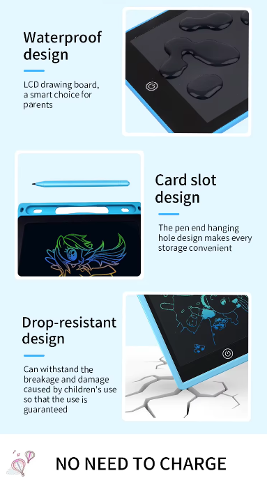 LCD Writing & Drawing Tablet - Unleash Endless Creativity!