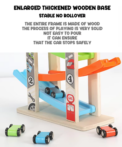 Ramp Racing Car Set - Thrill-Packed Fun with Montessori Learning