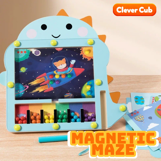 Magnetic Maze - Coordination Training, Color Classification and Cognitive Development!