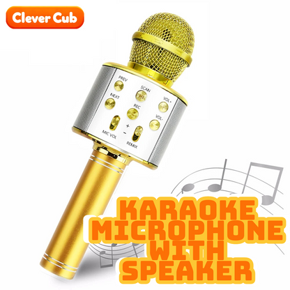 Karaoke Microphone with Speaker – Sing Anytime, Anywhere!