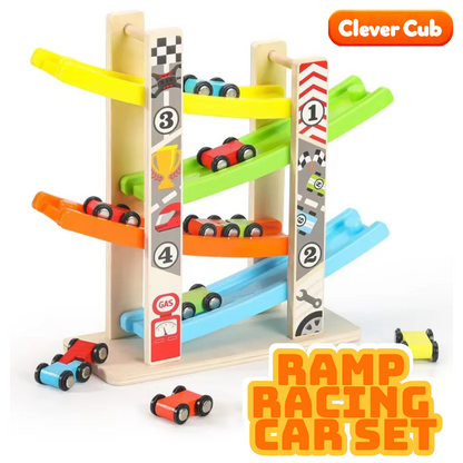 Ramp Racing Car Set - Thrill-Packed Fun with Montessori Learning