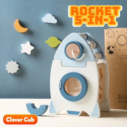 Rocket 5-in-1 Montessori – A Fun and Educational Journey to the Stars! 🚀