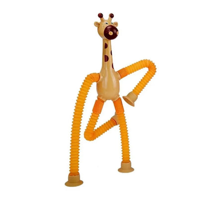 Suction Telescopic Giraffe Set 4 pcs – Fun, Stretchy, and Stress-Free!