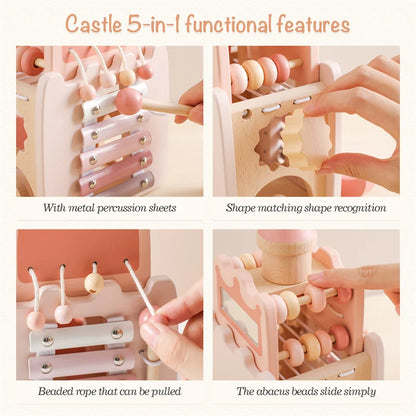 Castle 5-in-1 Toy Set – A Symphony of Fun and Learning!