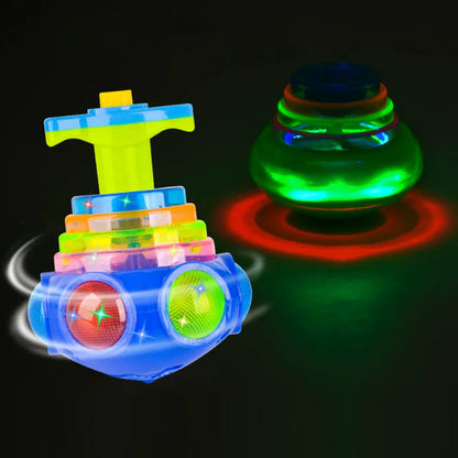 Flashing Spinning Top with Music – A Dazzling Light-Up Toy for Endless Fun!