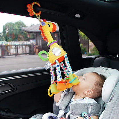 Multi-activity Giraffe & Zebra Rattles – A Gentle Delight for Little Hands!