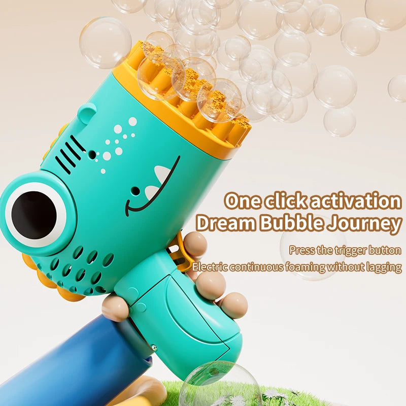 Dinosaur Bubble Machine – Roar into Endless Bubbling Fun!