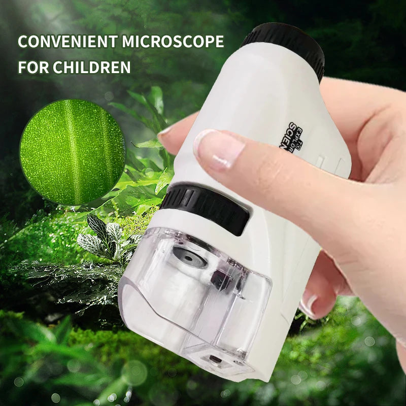 Pocket Microscope: Ignite Curiosity Anytime, Anywhere!