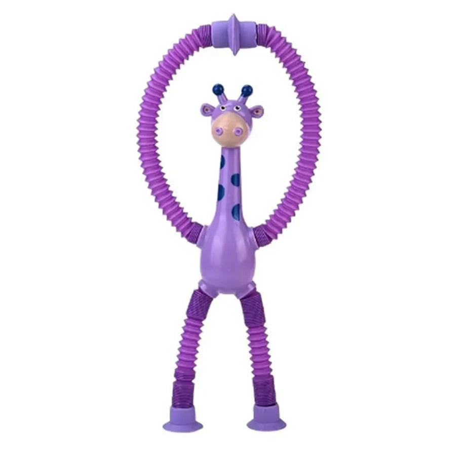 Suction Telescopic Giraffe Set 4 pcs – Fun, Stretchy, and Stress-Free!