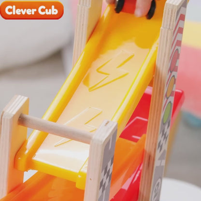 Ramp Racing Car Set - Thrill-Packed Fun with Montessori Learning